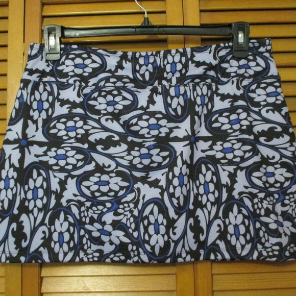 Jofit skort NEW navy & lavender stretchy skort size L - Picture 8 of 9